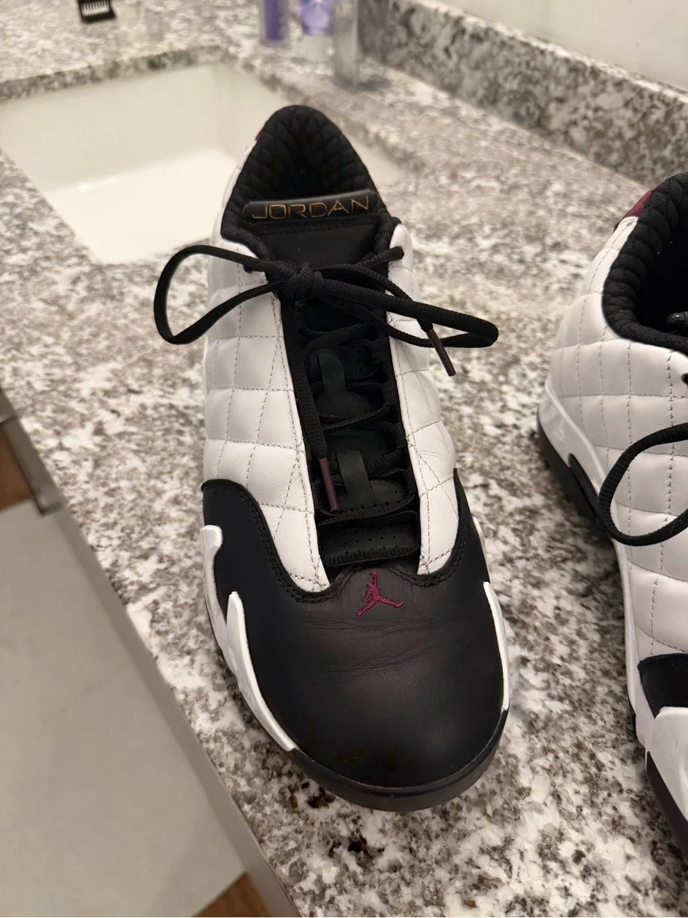 Jordan 14 Bordeaux Golf Shoes